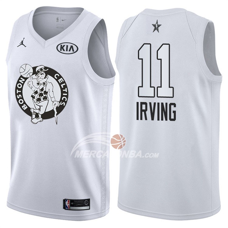 Maglia NBA Kyrie Irving All Star 2018 Boston Celtics Bianco